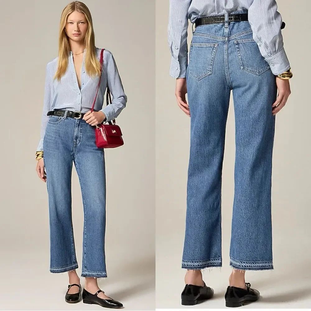 NWT J CREW TALL High-rise kickout jean